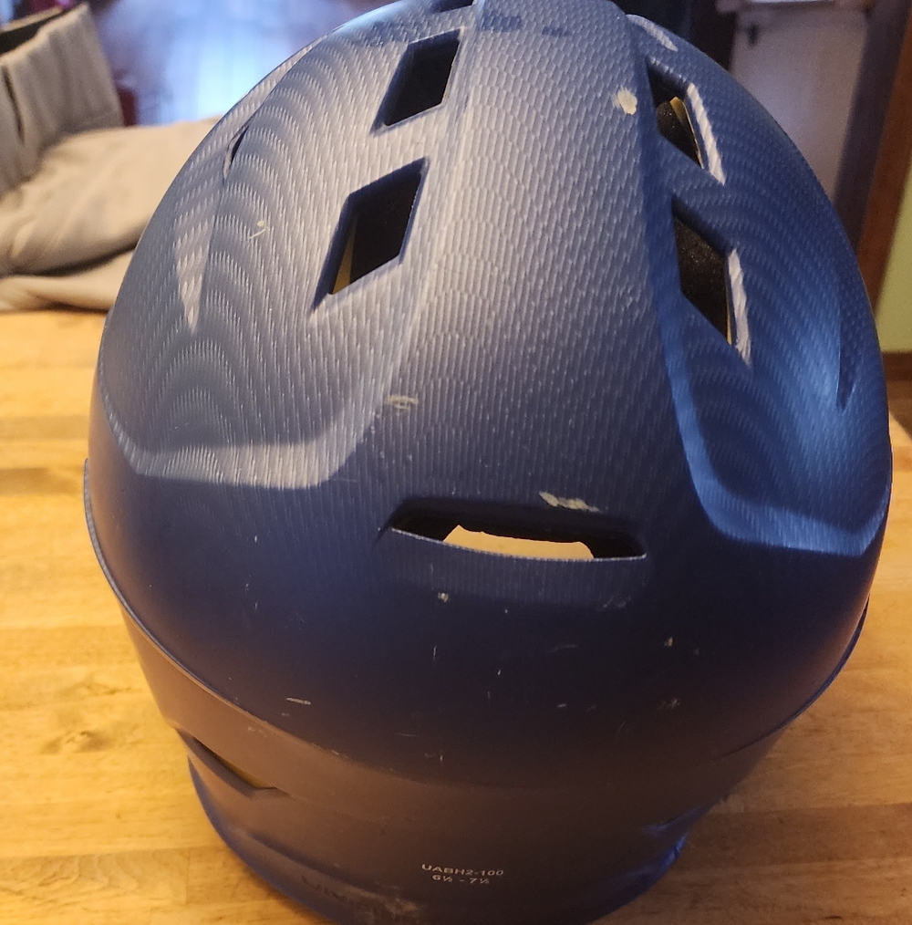 Matte Navy Blue Helmet - Ventilated Design